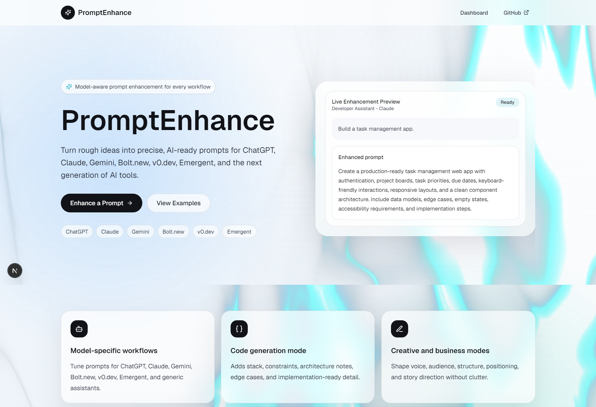 PromptEnhance